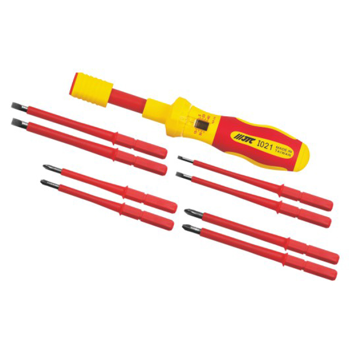 jtc-i021-9pcs-interchangeable-insulated-torque-screwdriver-set