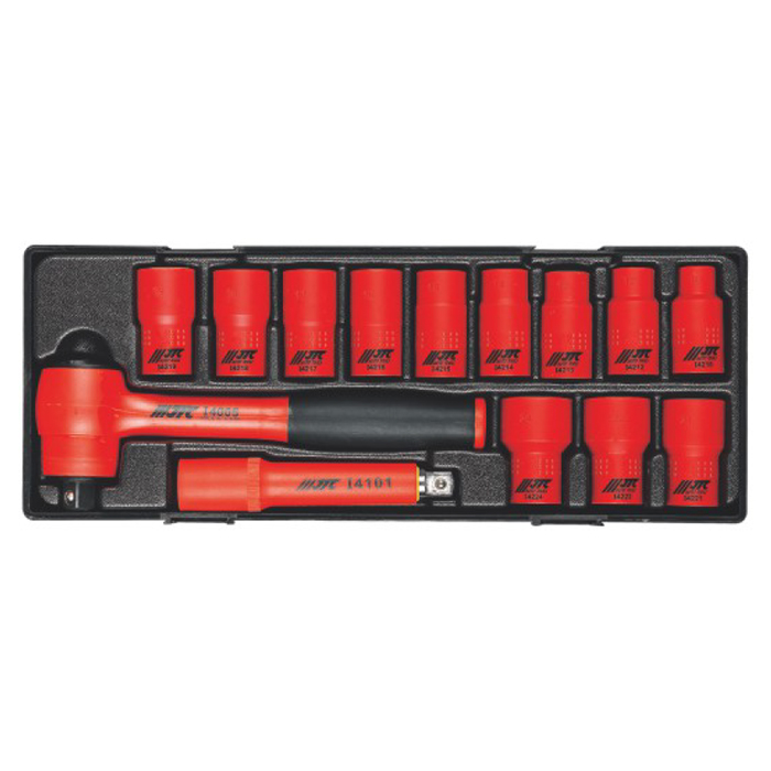 jtc-k9141-1-2-14pcs-insulated-socket-set